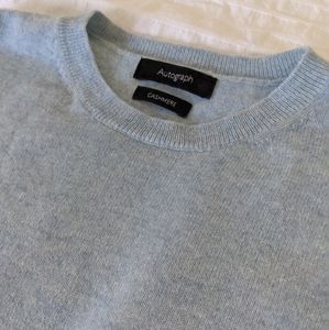 Blue cashmere sweater